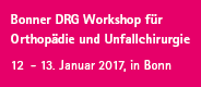 Bonner DRG Workshop 2017